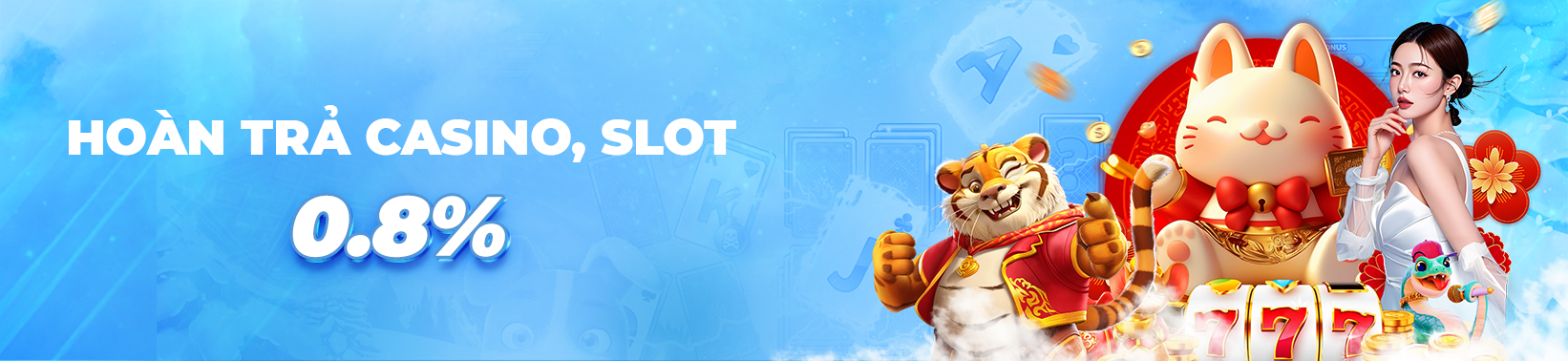 Hoàn trả Casino,Slot