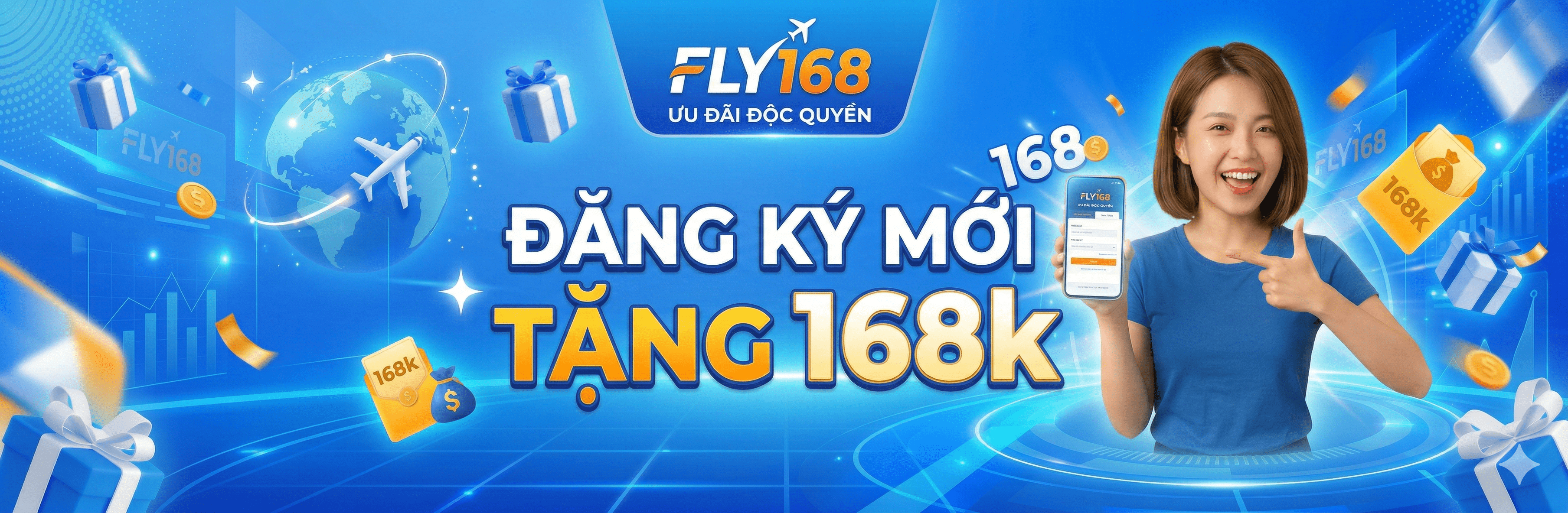 Thưởng 168k miễn phí