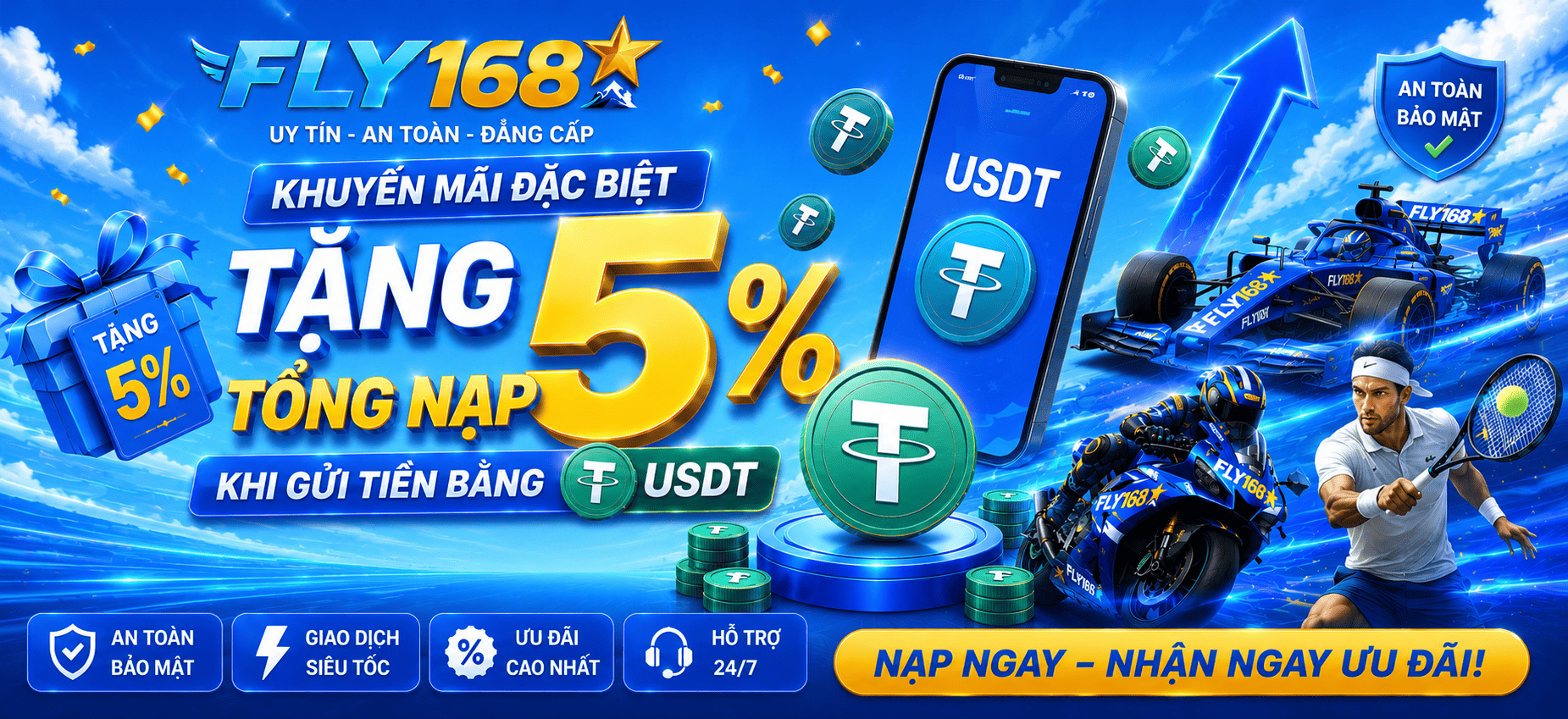 Siêu Ưu Đãi Nạp USDT